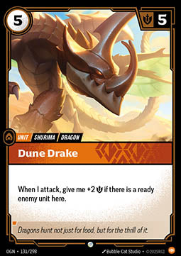Dune Drake - Origins (Common) [OGN-131] Immagine principale del prodotto