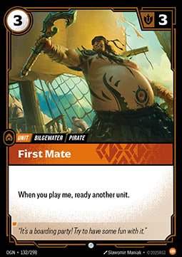 First Mate - Origins (Common) [OGN-132] Imagen principal del producto