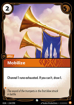 Mobilize - Origins (Common) [OGN-134] Immagine principale del prodotto
