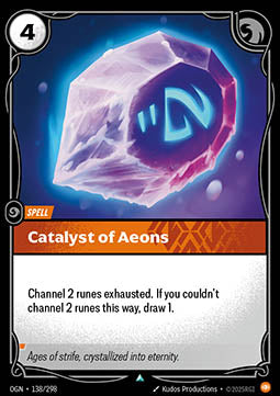 Catalyst of Aeons - Origins (Uncommon) [OGN-138] Immagine principale del prodotto