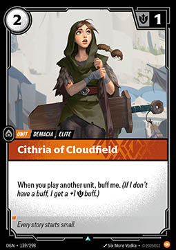 Cithria of Cloudfield - Origins (Uncommon) [OGN-139] Imagen principal del producto