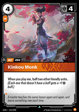 Kinkou Monk - Origins (Uncommon) [OGN-141] Imagen principal del producto