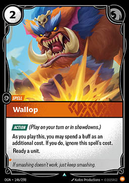 Wallop - Origins (Uncommon) [OGN-146] Imagen principal del producto