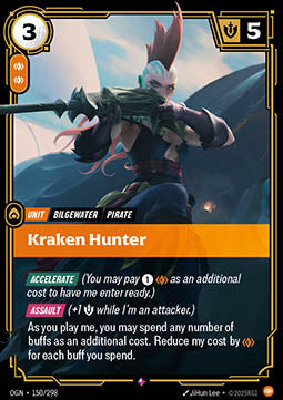 Kraken Hunter - Origins (Rare) [OGN-150] Immagine principale del prodotto