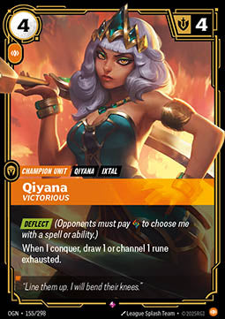 Qiyana, Victorious - Origins (Rare) [OGN-155] Immagine principale del prodotto