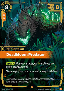 Deadbloom Predator - Origins (Epic) [OGN-161] Image principale du produit