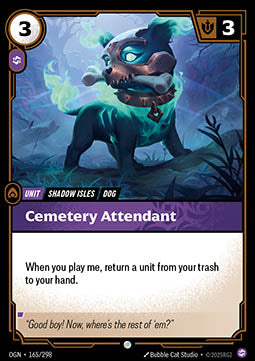 Cemetery Attendant - Origins (Common) [OGN-165] Immagine principale del prodotto