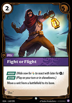 Fight or Flight - Origins (Common) [OGN-168] Immagine principale del prodotto
