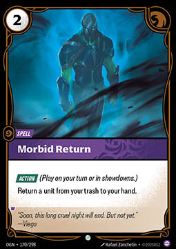 Morbid Return - Origins (Common) [OGN-170] Immagine principale del prodotto