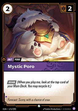 Mystic Poro - Origins (Common) [OGN-171] Imagen principal del producto