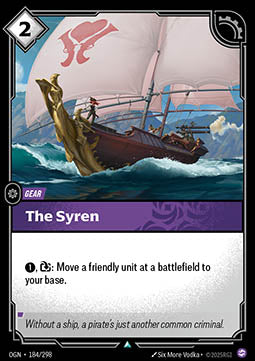 The Syren - Origins (Uncommon) [OGN-184] Immagine principale del prodotto