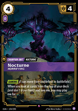 Nocturne, Horrifying - Origins (Rare) [OGN-194] Hauptbild