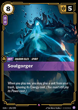 Soulgorger - Origins (Rare) [OGN-196] Immagine principale del prodotto