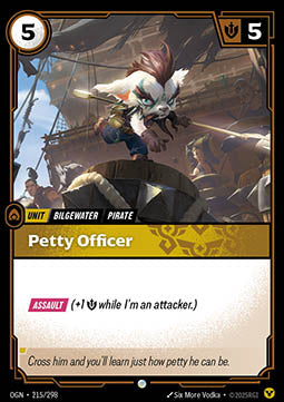 Petty Officer - Origins (Common) [OGN-215] Immagine principale del prodotto