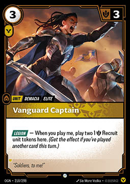 Vanguard Captain - Origins (Common) [OGN-218] Immagine principale del prodotto
