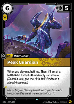 Peak Guardian - Origins (Uncommon) [OGN-223] Imagen principal del producto