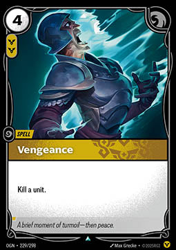 Vengeance - Origins (Uncommon) [OGN-229] Immagine principale del prodotto