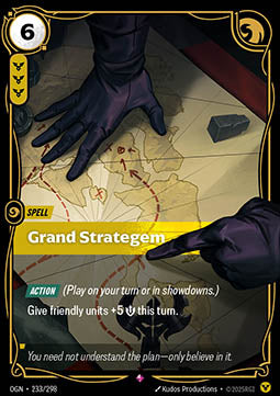 Grand Strategem - Origins (Rare) [OGN-233] Hauptbild