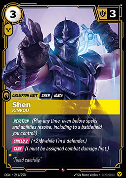 Shen, Kinkou - Origins (Rare) [OGN-241]