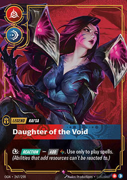Kai'Sa, Daughter of the Void (V.1 - Rare) - Origins (Rare) [OGN-247] Main image