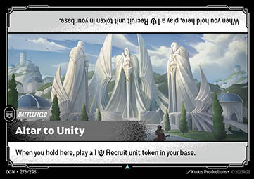 Altar to Unity - Origins (Uncommon) [OGN-275] Main image