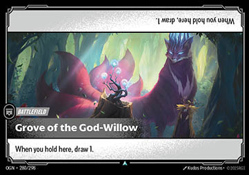 Grove of the God-Willow - Origins (Uncommon) [OGN-280] Imagen principal del producto