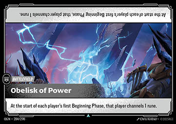 Obelisk of Power - Origins (Uncommon) [OGN-284] Imagen principal del producto