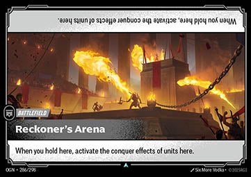 Reckoner's Arena - Origins (Uncommon) [OGN-286] Imagen principal del producto