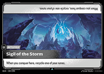Sigil of the Storm - Origins (Uncommon) [OGN-287] Main image