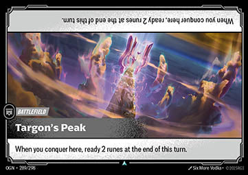 Targon's Peak - Origins (Uncommon) [OGN-289] Main image