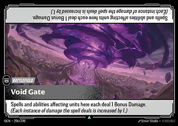 Void Gate - Origins (Uncommon) [OGN-296] Imagen principal del producto