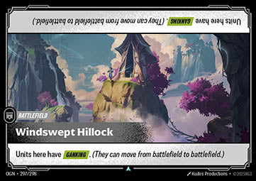 Windswept Hillock - Origins (Uncommon) [OGN-297] Image principale du produit