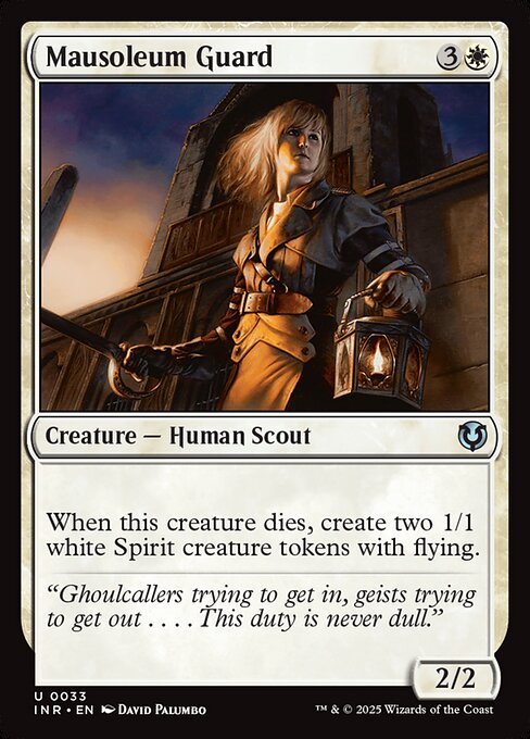 Mausoleum Guard – Innistrad Remastered (INR-33) Magic: The Gathering card