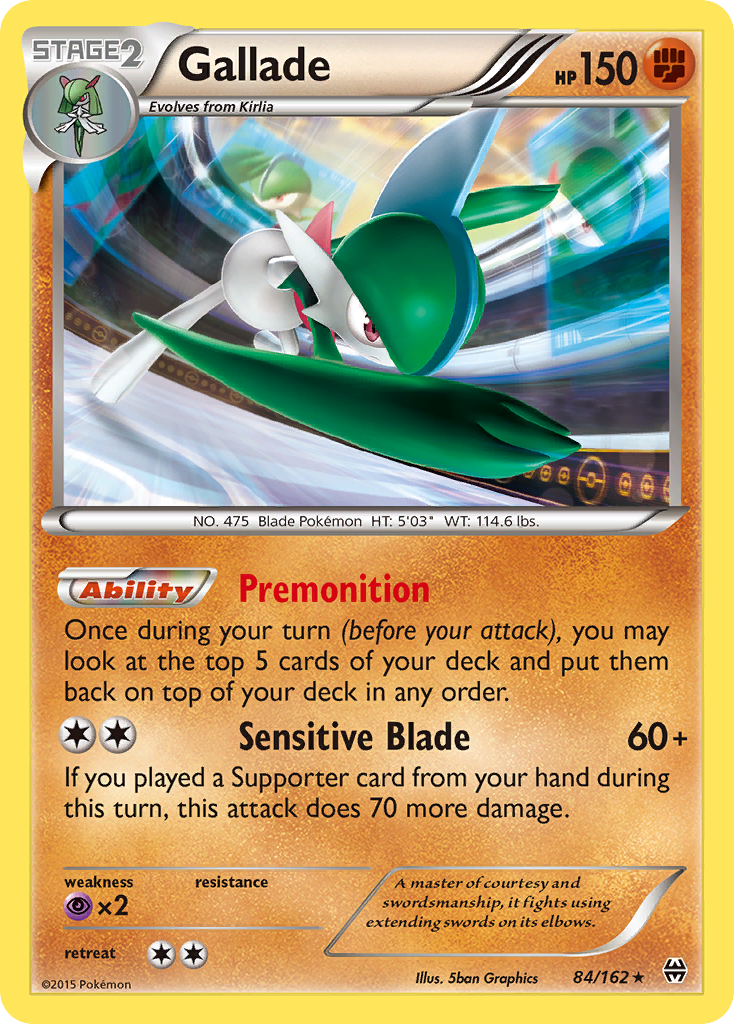 Gallade – BREAKthrough 84 – Pokémon TCG single card