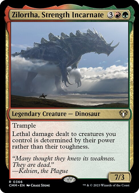 Zilortha, Strength Incarnate – Commander Masters (CMM-366) Magic: The Gathering card | LC-REM-20260804-15376409198924-84e4e130-df21-4491-97c3-1b643d7e57ef Immagine principale del prodotto
