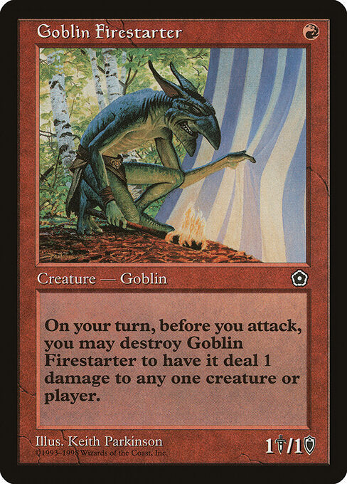 Goblin Firestarter – Portal Second Age (P02-96) Magic: The Gathering card | LC-REM-20260804-15339570037068-84ee21ef-26c0-4def-9046-5d6fcfa3bfeb