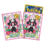Pokémon sleeves met Dawn uit de set Inferno X, Japans pak van 64 sleeves