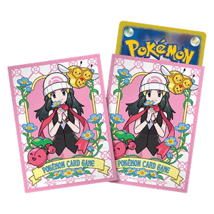 Pokémon sleeves met Dawn uit de set Inferno X, Japans pak van 64 sleeves