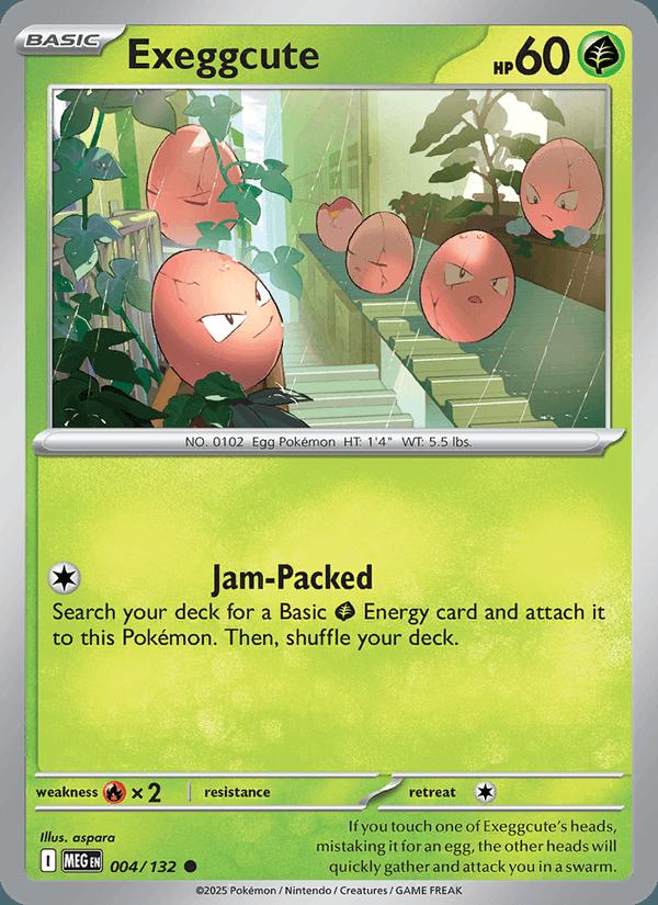 Exeggcute - Mega Evolution (Common) [MEG-004] Hoofdafbeelding