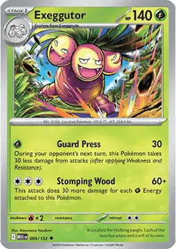 Exeggutor - Mega Evolution (Uncommon) [MEG-005] Imagen principal del producto