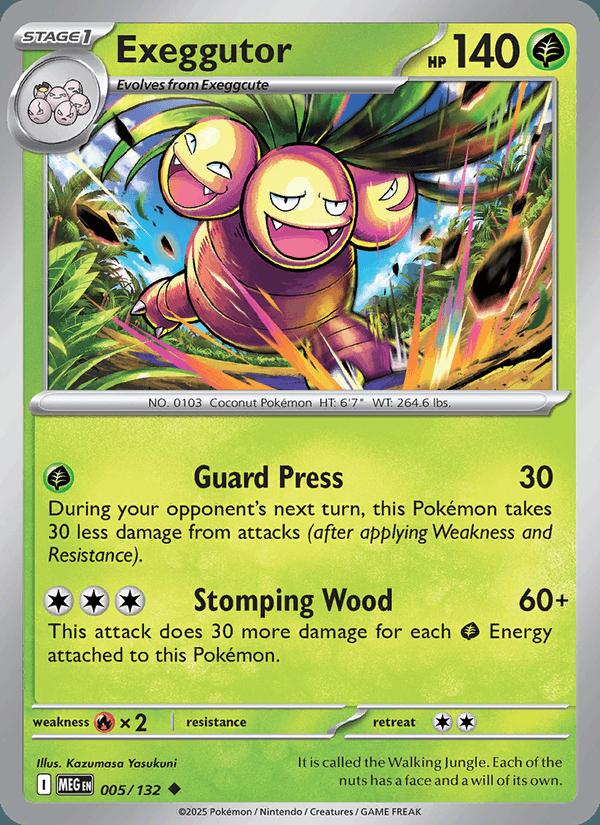 Exeggutor - Mega Evolution (Uncommon) [MEG-005] Image principale du produit