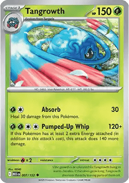 Tangrowth - Mega Evolution (Uncommon) [MEG-007] Imagen principal del producto