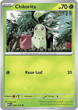 Chikorita - Mega Evolution (Common) [MEG-008] Imagen principal del producto