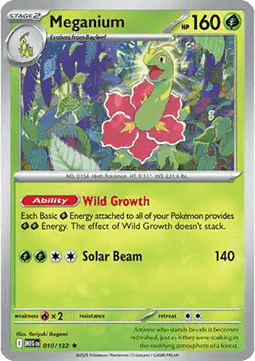 Meganium - Mega Evolution (Rare) [MEG-010] Imagen principal del producto