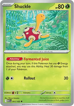 Shuckle - Mega Evolution (Uncommon) [MEG-011] Imagen principal del producto