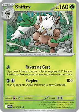 Shiftry - Mega Evolution (Uncommon) [MEG-015] Imagen principal del producto