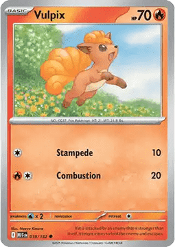Vulpix - Mega Evolution (Common) [MEG-019] Imagen principal del producto