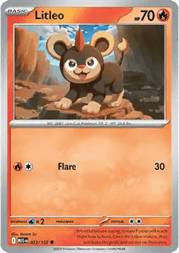 Litleo - Mega Evolution (Common) [MEG-023] Imagen principal del producto