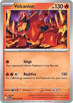 Volcanion - Mega Evolution (Uncommon) [MEG-025] Imagen principal del producto