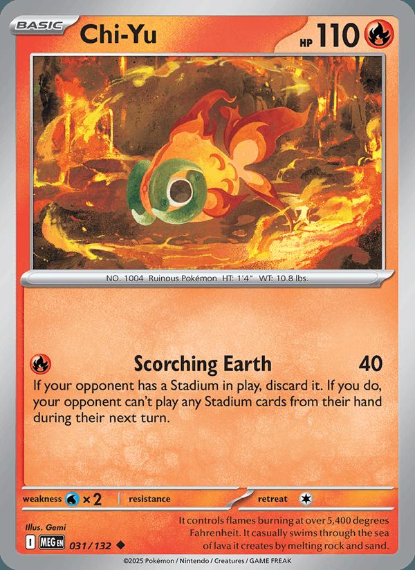 Chi-Yu - Mega Evolution (Uncommon) [MEG-031] Hauptbild